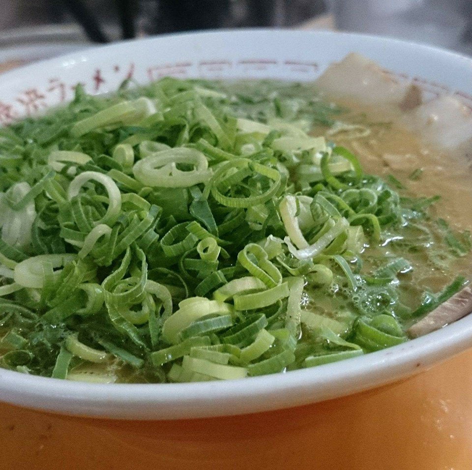 博多にあるおかもとのラーメン