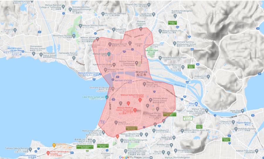 島根県松江市でUber Eats（ウーバーイーツ）を使おう！ エリアや料金 