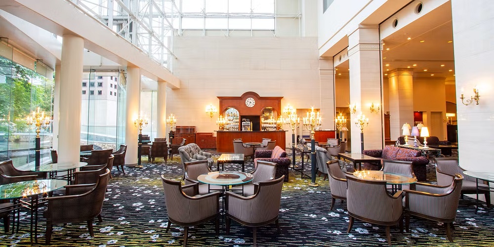 ウェスティンホテル大阪のロビー