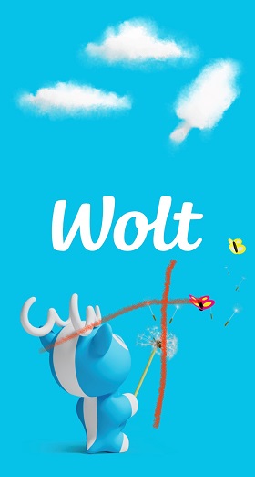 Woltのアプリ画面