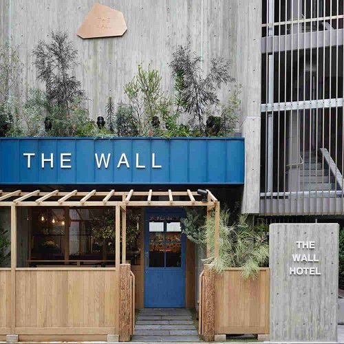 THE WALL HOTELの外観