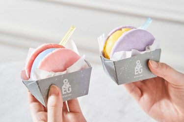 日本初アールグレイ専門店によるティージェラートをマカロンで挟んだ新作が、「アイスクリーム万博」で先行販売