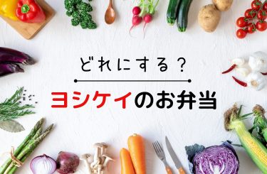 ヨシケイの弁当　種類や料金、注文方法は？ 一人暮らしや食事制限中の人、高齢者におすすめ