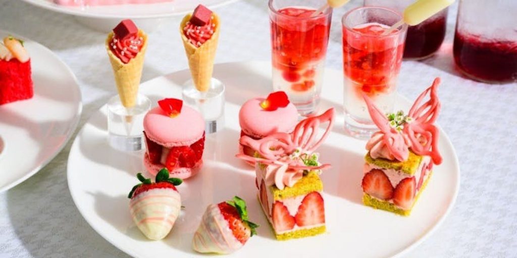 春らしいアフタヌーンティー