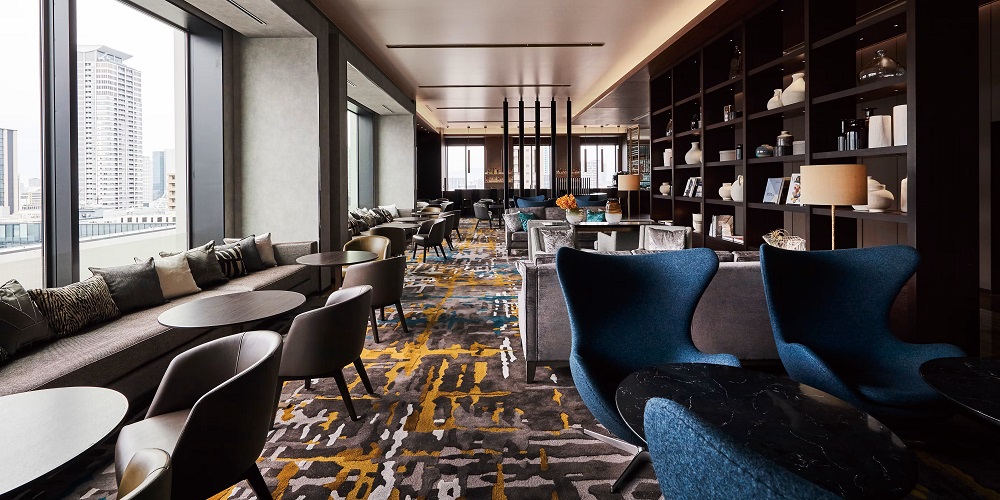 ホテルのラウンジ