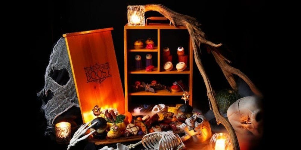 ハロウィンのアフタヌーンティー
