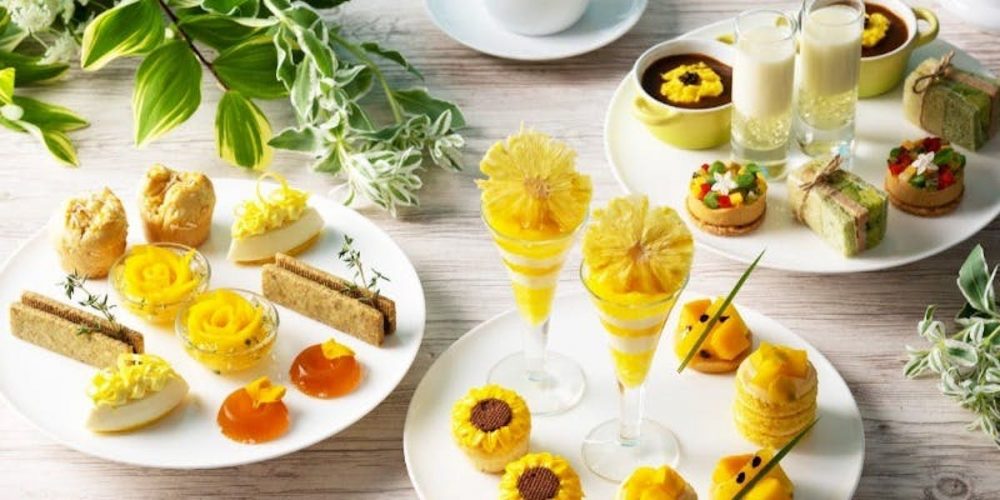 夏らしいアフタヌーンティー
