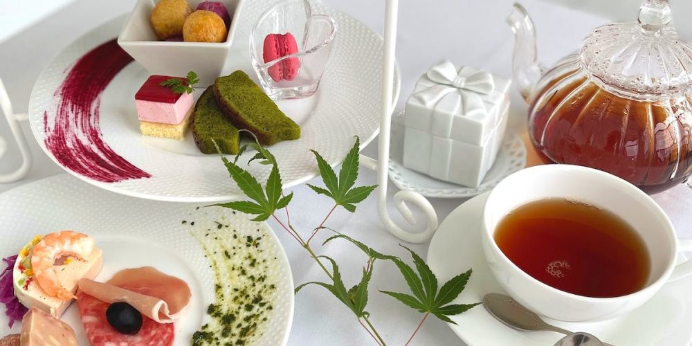 抹茶のアフタヌーンティー
