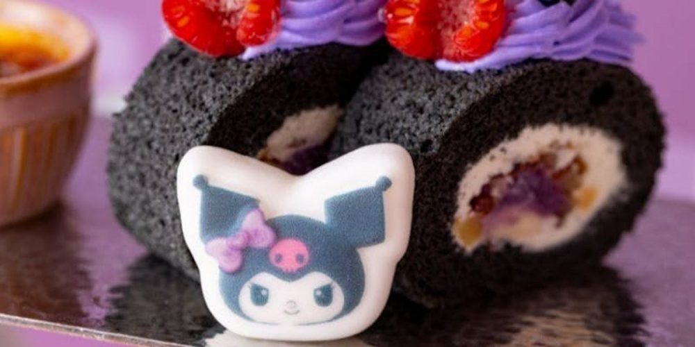 クロミちゃんのロールケーキ