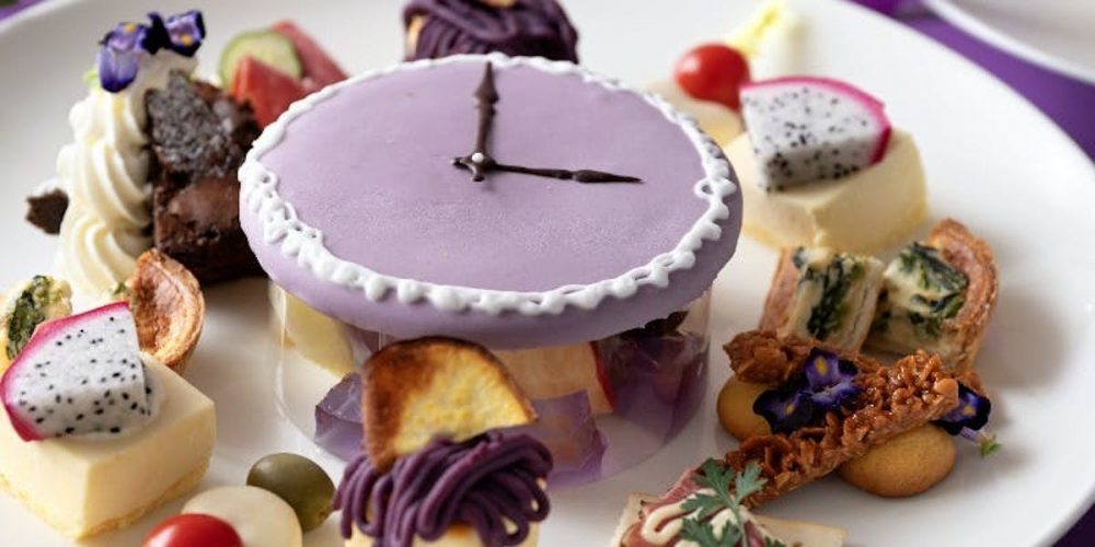 時計のケーキ