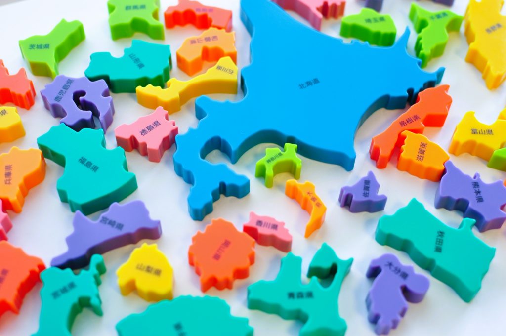 エニキャリバイトのエリアイメージ