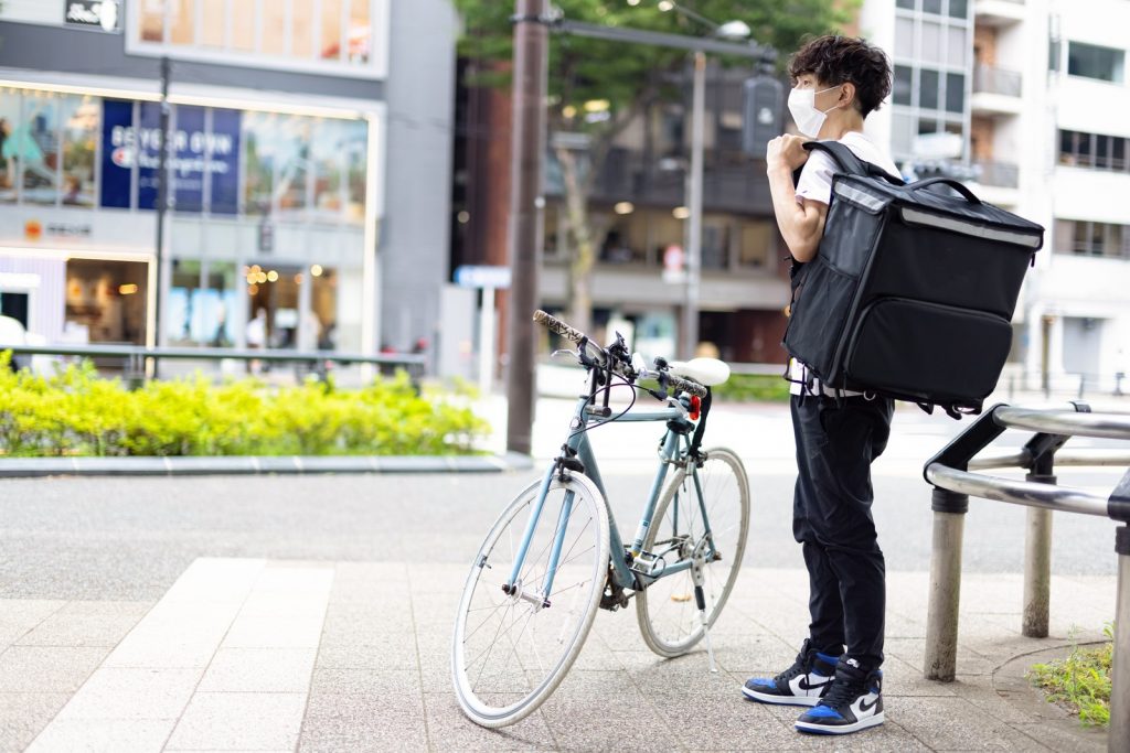 エニキャリの配達員・アルバイトのイメージ