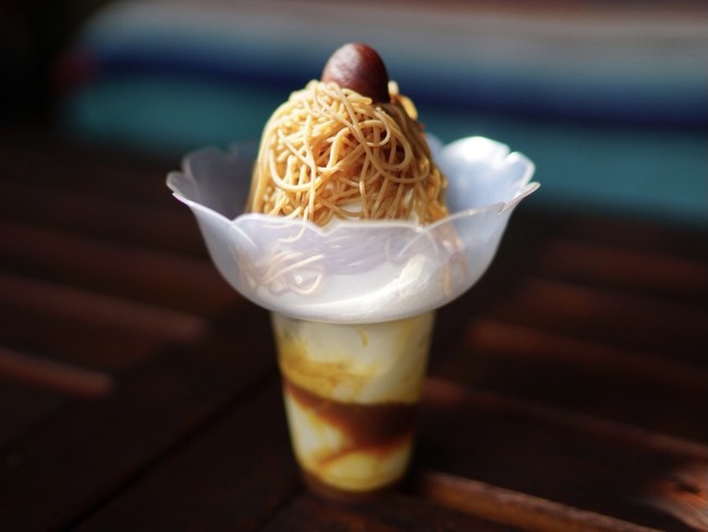 テイクアウト用モンブラン