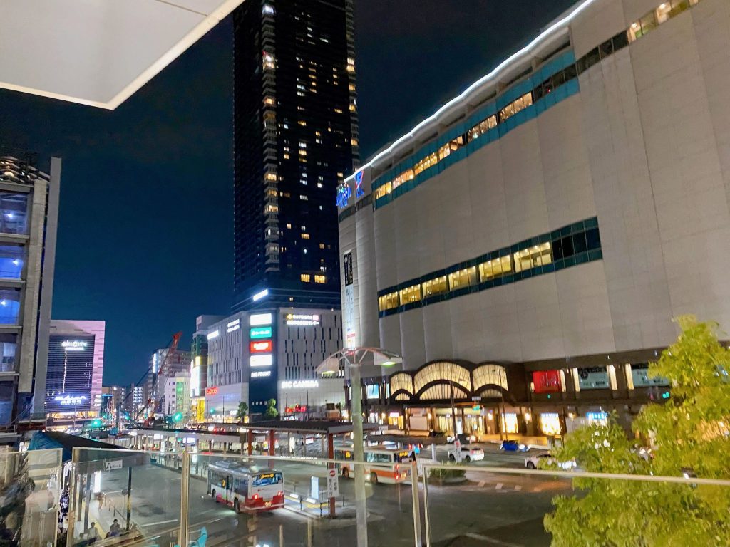 グランゲート広島から見た周囲の景色