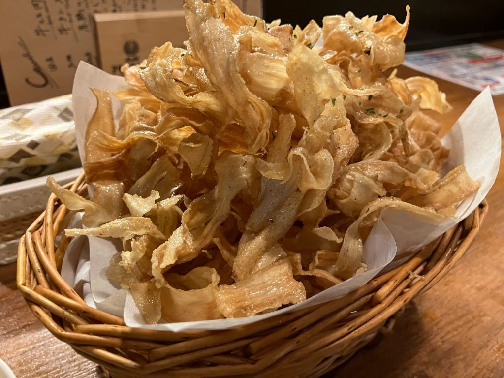 ごぼうチップス